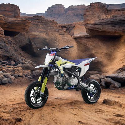 Max Loading 150kgs Supermoto 190cc Gas Dirt Bike Motard 12'12' On Road Reifen Gas Motorrad für Erwachsene