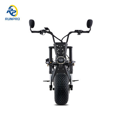 Abenteuerliche Fahrer 3000W Off-Road Elektroroller mit Fettreifen 60V Lithiumbatterie
