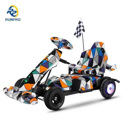 Go Kart Pro Kids Elektro Buggy 4 Räder Getriebe Zugantrieb MAX-Geschwindigkeit 18-25km/h