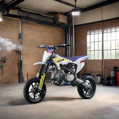Max Loading 150kgs Supermoto 190cc Gas Dirt Bike Motard 12'12' On Road Reifen Gas Motorrad für Erwachsene