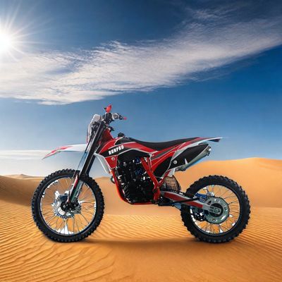 CE zugelassenes 250cc Motocross-Fahrrad mit Aluminium-Riegelreifen und internationalen Gangwechsel