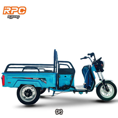 Custom Farm 1200W Elektro-Dreifahrrad-Motorrad mit Front-Trommel-Rücktrommel-Bremssystem