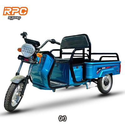 Custom Farm 1200W Elektro-Dreifahrrad-Motorrad mit Front-Trommel-Rücktrommel-Bremssystem