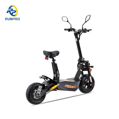 EG-Zertifikat Klappbare Bürstenlose Hochgeschwindigkeits-Elektro-Scooter für alle Landfahrzeuge