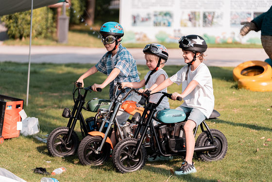 Mini-Elektro-Motorrad für Kinder Jungen und Mädchen 113,9*53,5*72,3cm Fahrzeugmaße