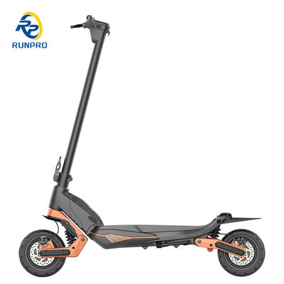 48V10.4Ah Dual Motor Klappbare Elektroroller mit Aluminiumrahmen und LED-Licht