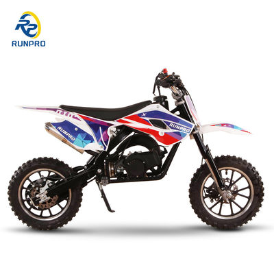 49cc Mini Dirt Bike für Kinder Automatische Kupplung Max. Geschwindigkeit 40km/h 10/10 Räder 2024 Modell