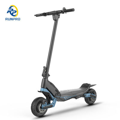 Klappbare Off-Road Elektroroller mit Dual Motor 2 * 500W und 9 Zoll Reifen für Unisex-Fahrer