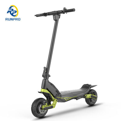 Klappbare Off-Road Elektroroller mit Dual Motor 2 * 500W und 9 Zoll Reifen für Unisex-Fahrer