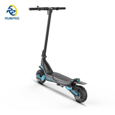 Klappbare Off-Road Elektroroller mit Dual Motor 2 * 500W und 9 Zoll Reifen für Unisex-Fahrer