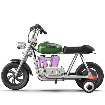 Wiederaufladbares Rennmotorrad für Kinder Max. Leistung 200w Li-Ionen-Batterie 22.2V 5.2A