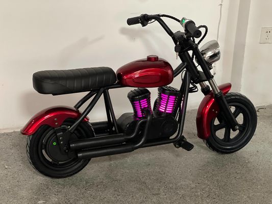Mini-Dirtbike mit CE-Zertifizierung 180W 24V Motor und kompakte Fahrzeugmaße