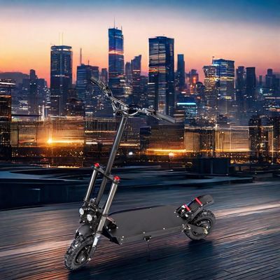 Unisex leistungsstarke 60V Geschwindigkeit Doppelmotor Elektromotorrad 2000W-3000W Off-Road Scooter