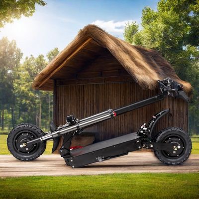 Unisex leistungsstarke 60V Geschwindigkeit Doppelmotor Elektromotorrad 2000W-3000W Off-Road Scooter
