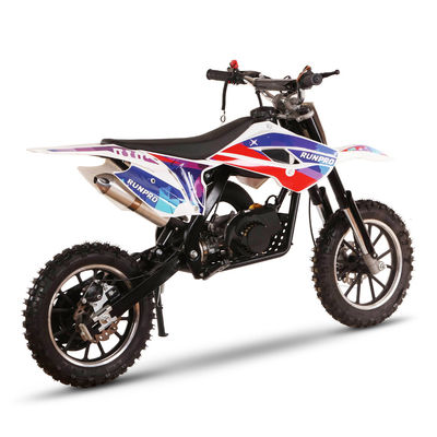 RUNPRO Zwei-Takt Off-Road Mini Dirt Bike gut und Verlagerung 50CC für maximale Last von 60kg
