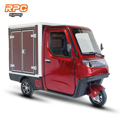Indischer Markt Elektro-Drei-Rad-Auto mit Vorderscheibenbremse und Hintertrommelbremse