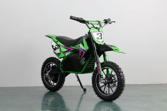 Vorbremse mit Bohrscheibenbremse 36V Mini Electric Moto Cross 800W Dirt Bike für Kinder