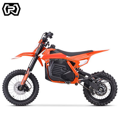 Elektrisches Moto Dirt Bike mit 1200W Motor und 48v20ah Lithiumbatterie Reichweite 50KM 1412 Reifen