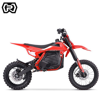 Elektrisches Moto Dirt Bike mit 1200W Motor und 48v20ah Lithiumbatterie Reichweite 50KM 1412 Reifen
