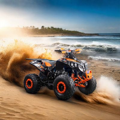 CE-Zertifizierung 125cc 150cc Leistungsstarker Benzinquad ATV 4-Radfahrer mit guter Aufhängung