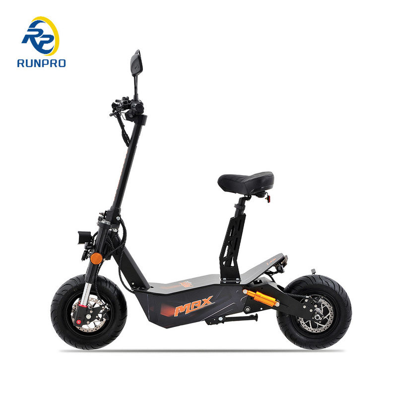 60-80 km Reichweite pro Ladung Digital Smart Typ Off Road Elektrischer Fettreifen Klapproller