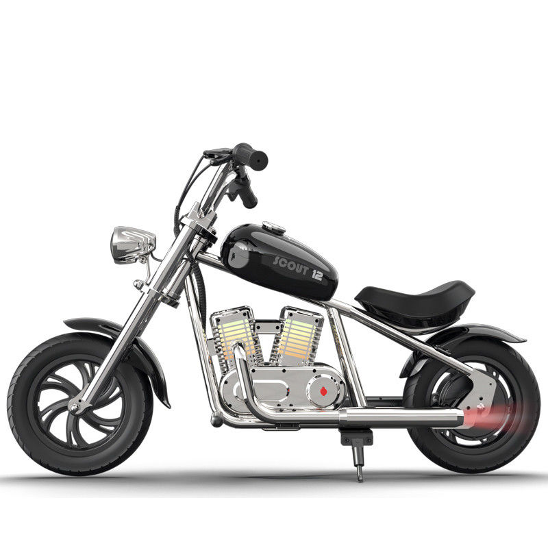 Elektro-Motorrad für Kinder 3-10 Jahre Li-Ionen-Batterie 22.2V 5.2A Max. Geschwindigkeit 17km/h