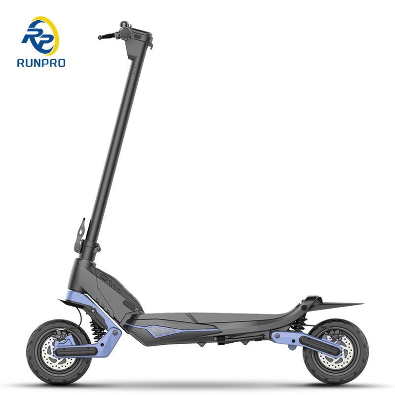 Klappbare Off-Road Elektroroller mit Dual Motor 2 * 500W und 9 Zoll Reifen für Unisex-Fahrer