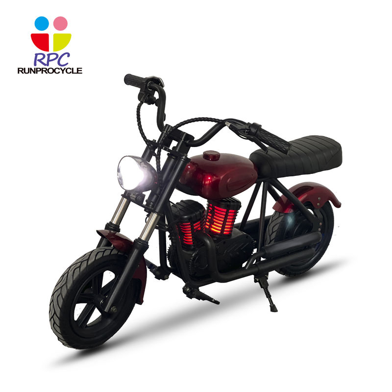 Mini-Dirtbike mit CE-Zertifizierung 180W 24V Motor und kompakte Fahrzeugmaße