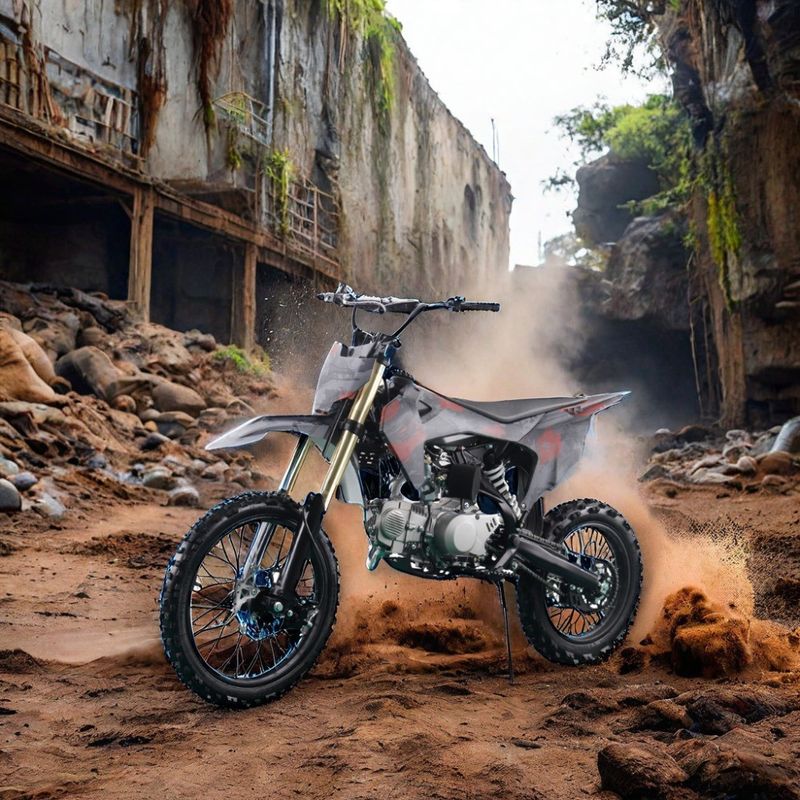 Elektrischer Start 110CC 125CC 4 Schlag DIRT BIKE Offroad Motorrad für Erwachsene und Kinder