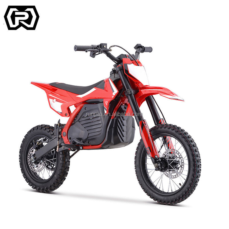 VOR 2.75-14 HINTER 3.00-12 Elektro-Kinder-Dirtbike mit leistungsstarkem Kettenantrieb Motorräder