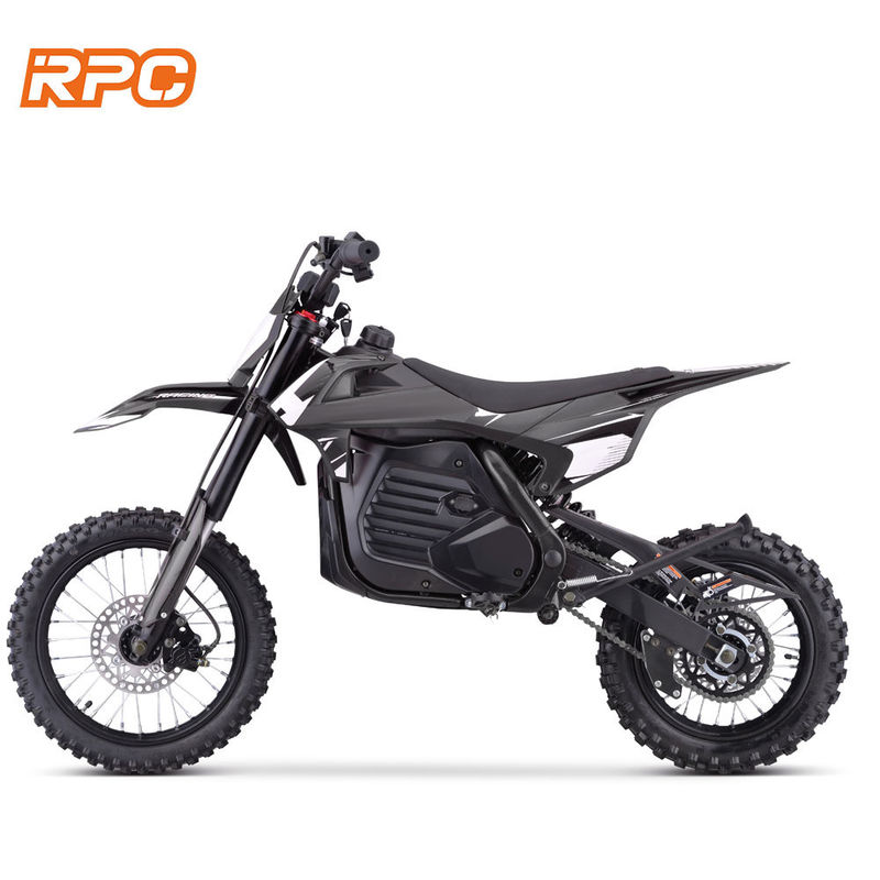 Elektrisches Moto Dirt Bike mit 1200W Motor und 48v20ah Lithiumbatterie Reichweite 50KM 1412 Reifen
