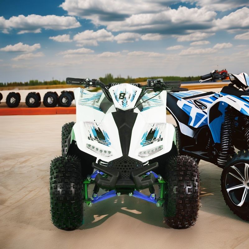 Kids Electric ATV Quad Bike mit Radstand 600-1000mm und Gesamtgröße 1250x760x800mm