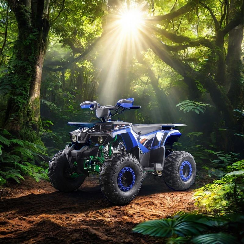 Leistungsstarke 125cc Gas-Fuel ATV Quads mit 2WD-Fahrtyp und interessante Eigenschaften