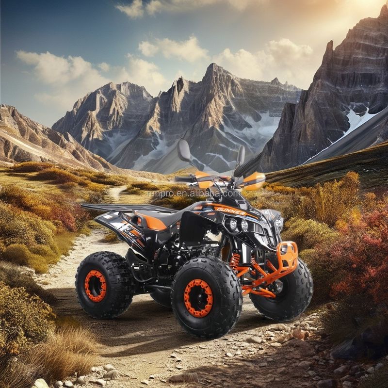 125cc Halbautomatisches Quad Bike Off-Road Quatrimoto Moto Manuelles Fahrzeug Atv Quad 4 Rad