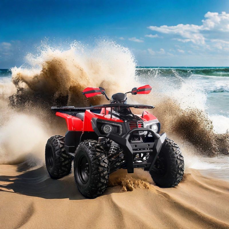 2024 Off Road 10 Zoll Reifen Großer ATV 150CC 200CC 250CC Erwachsener Farm Quad 4 Schlag Vierräder mit CE