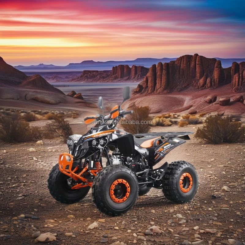 RunPro ATV 125 individuell angepasst All-Terrain-Vierrad-Doppel-Vierrad mit Kettenantrieb