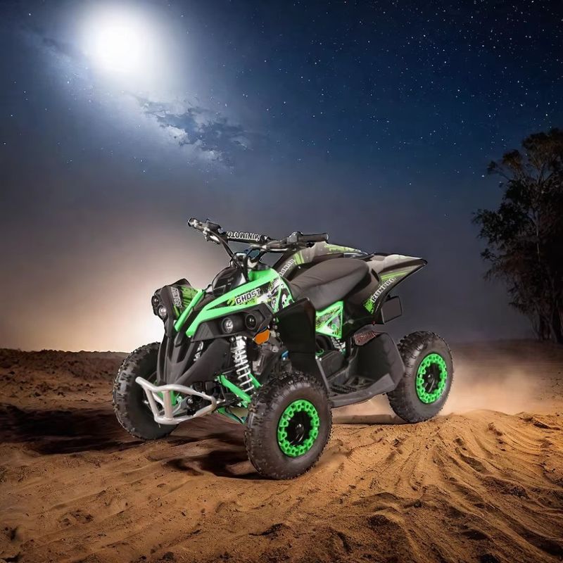 Maximalgeschwindigkeit 40km/h 1180*670*710MM RUNPRO 49cc Elektro- und Pull Start ATV Quad Bike für Kinder MINI ATV